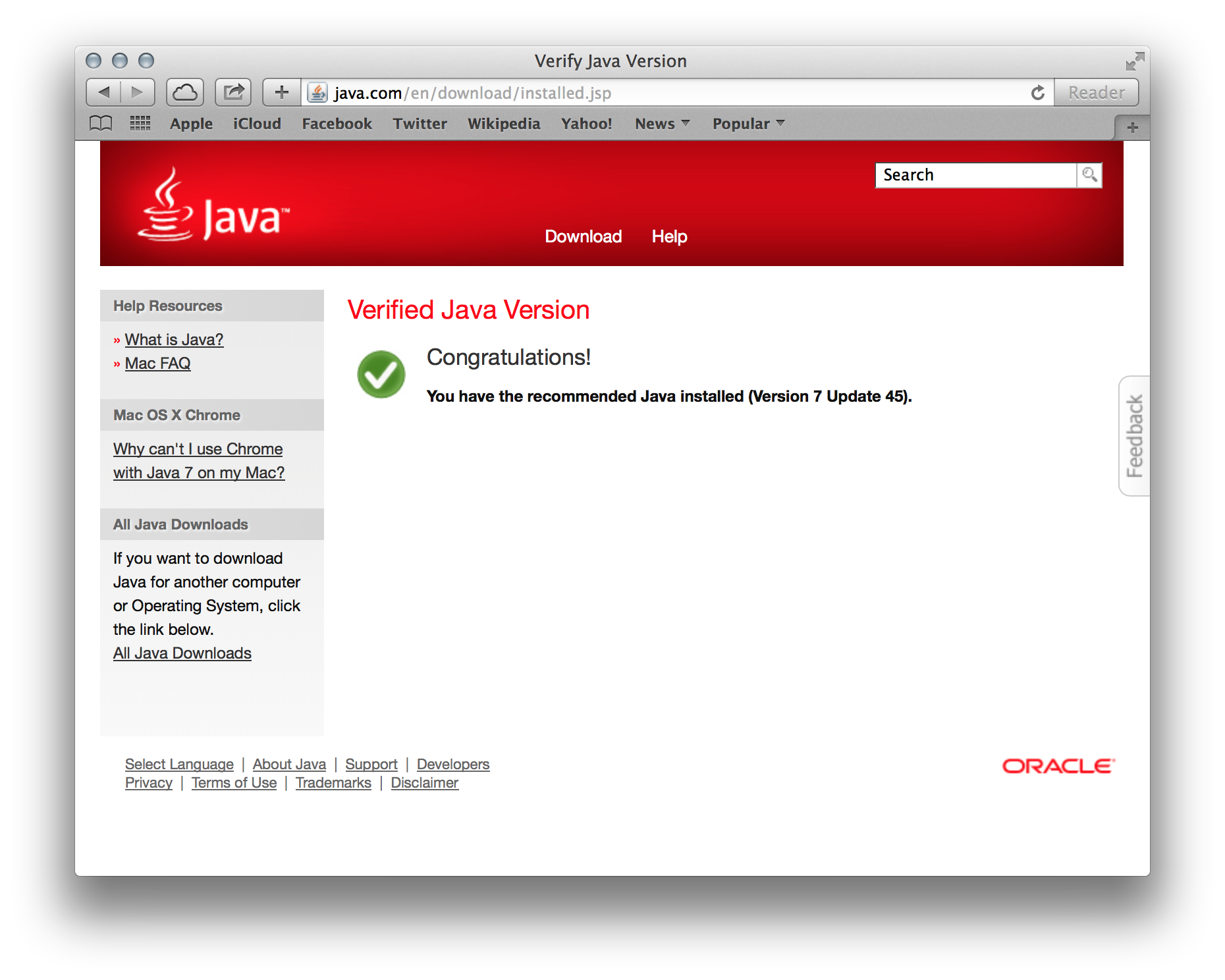 what do i need java for on mac